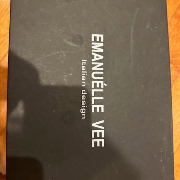 Emanuelle Vee raffia espadrilles, Italian Size 39, US 8.5, new with box - Picture 5 of 5